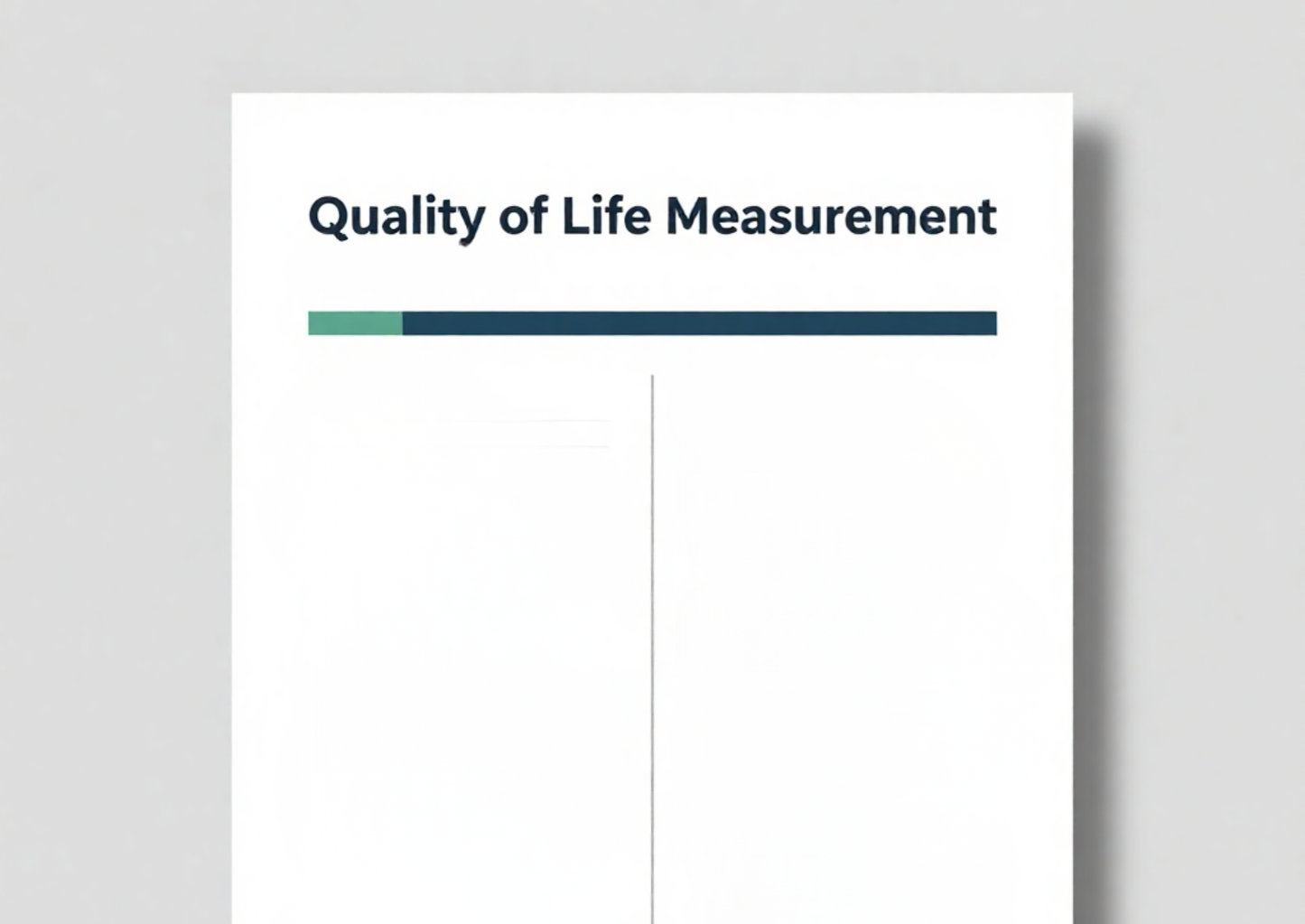 Must do: Integrating quality of life assessment into the management of all chronic disease patients (LVS25)